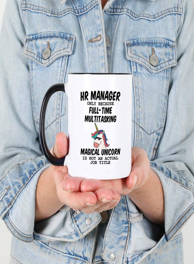Casitika Human Resources Gifts. 11 oz HR Manager Mug. Because Unicorn Is Not An Actual Job Title. Gift Idea for Boss or Office Co-Worker. - Image 5